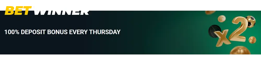 Betwinner Thursday reload bonus