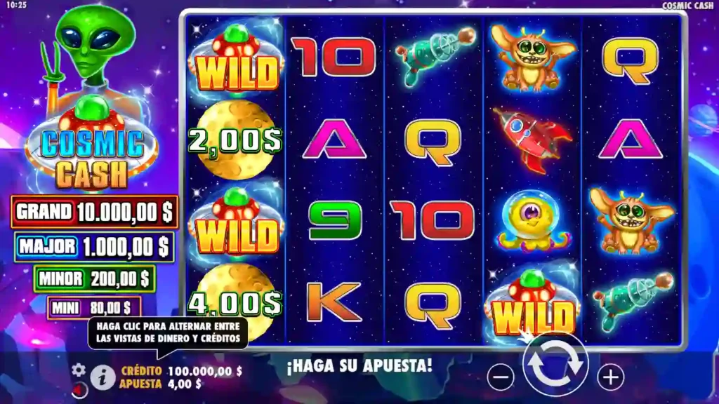 Cosmic Cash